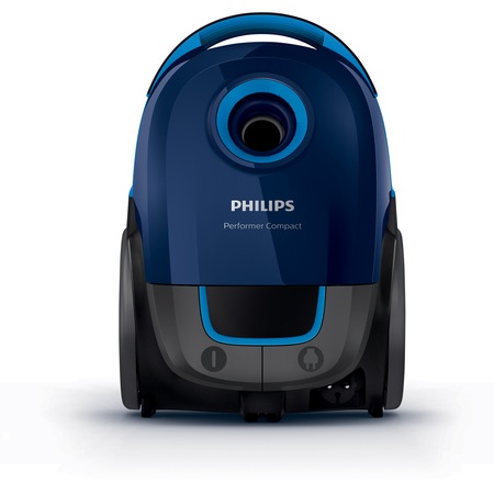 Aspirator cu sac Philips Performer Compact FC8375/09 , 3 l, Tub telescopic, 750 W, Albastru