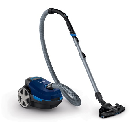 Aspirator cu sac Philips Performer Compact FC8375/09 , 3 l, Tub telescopic, 750 W, Albastru