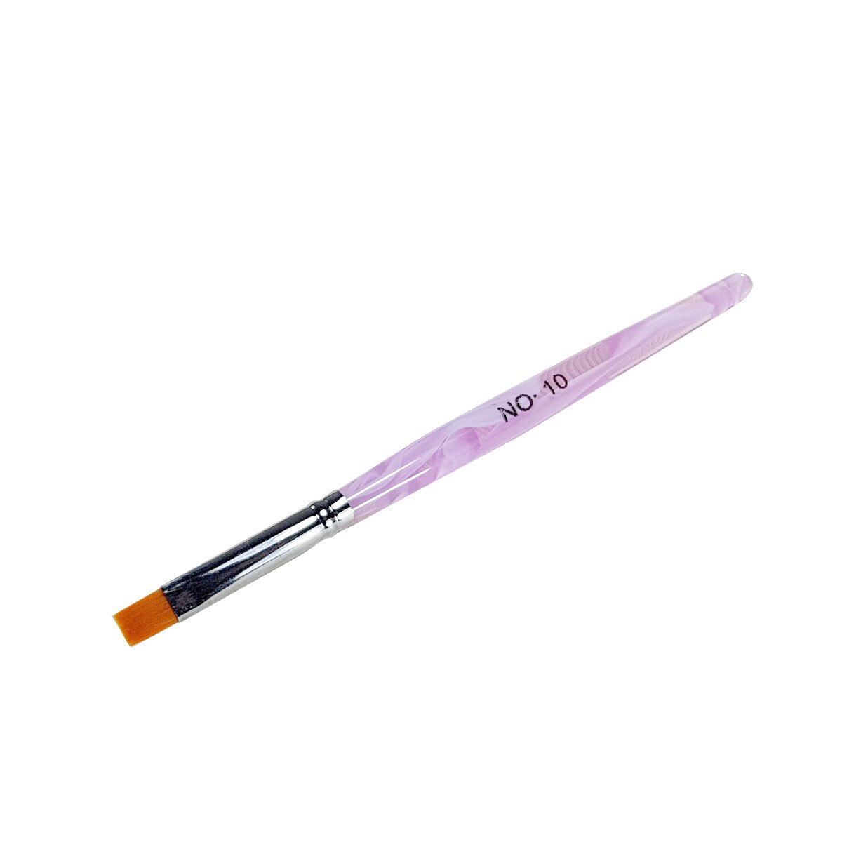Pensula pentru decorarea unghiilor Jelly, MoonbasaNails, Z004-10, Violet deschis