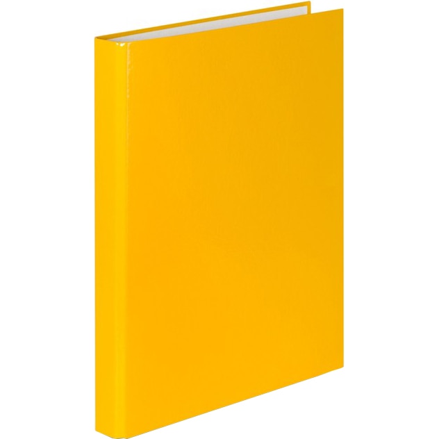 Caiet mecanic PP Vaupe, coperta tare, 4 inele, 25mm, 067, galben