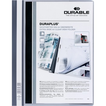Dosar plastic sina Durable Duraplus gri Dosar plastic sina Durable Duraplus gri