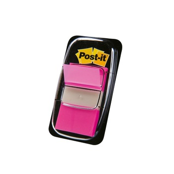 PageMarker Post-it, 25x43mm, 50 file, Index, roz PageMarker Post-it, 25x43mm, 50 file, Index, roz