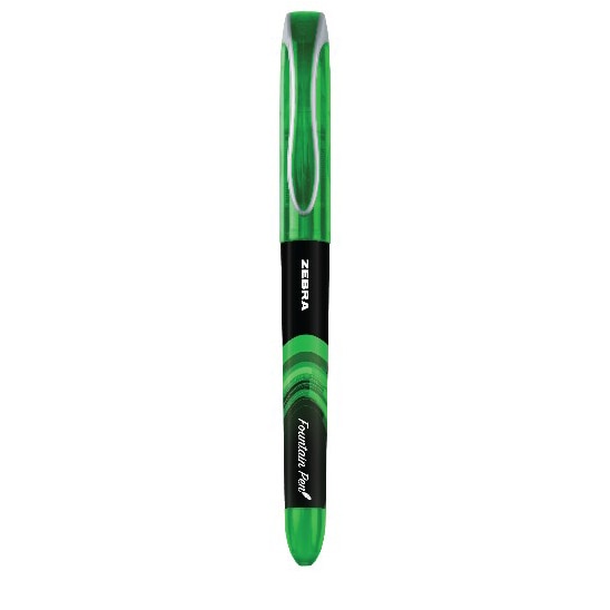 Stilou unica folosinta Zebra Fuente, verde