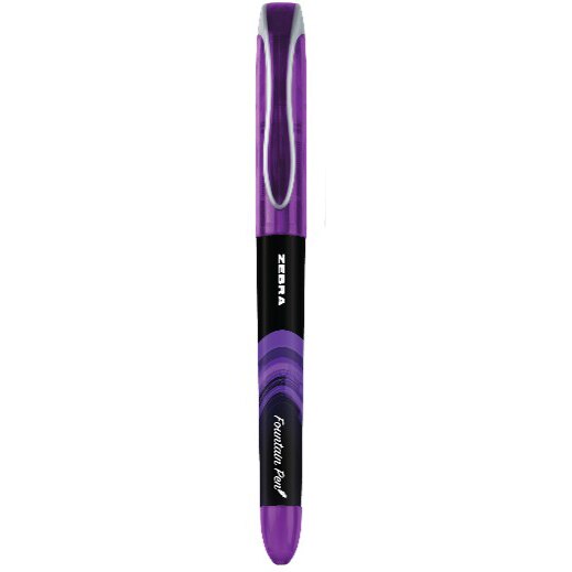 Stilou unica folosinta Zebra Fuente, violet