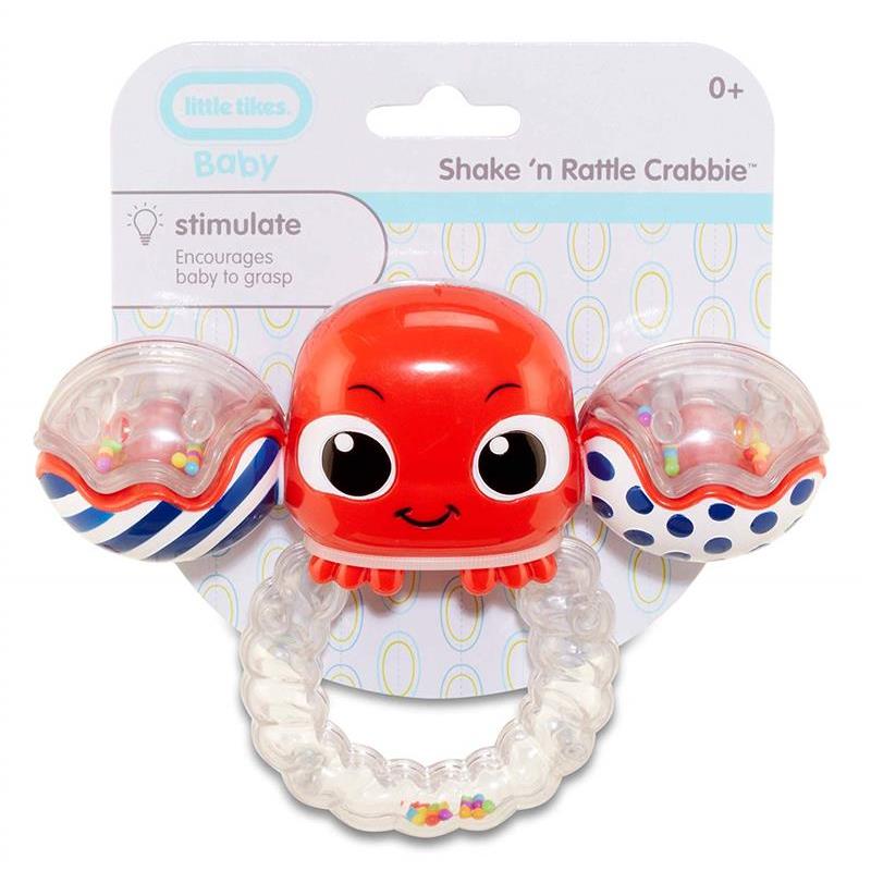 Jucarie Little Tikes Baby Shake Rattle Crabbie