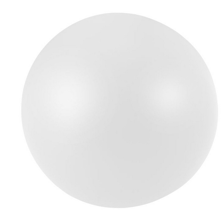 Jucarie antistres Minge simpla, Everestus, ASJ049, poliuretan, alb