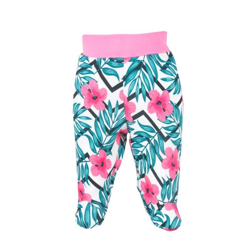 Pantaloni cu botosei pentru fete Koala Tropical 07-191, Roz, 80 cm