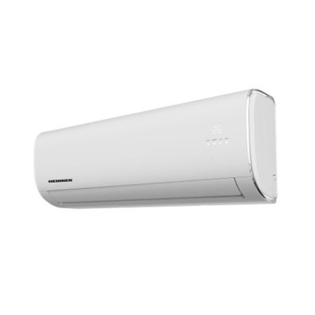 Aer conditionat Crystal Heinner HAC-12CRKIT, capacitate 12000BTU, Clasa A++, Kit de instalare inclus, Sleep mode, Follow me, Auto-curatare, functie Silence, Alb