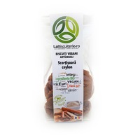 Biscuiti vegani artizanali, LaBiscuiterie, fara zahar cu scortisoara ceylon, 140g