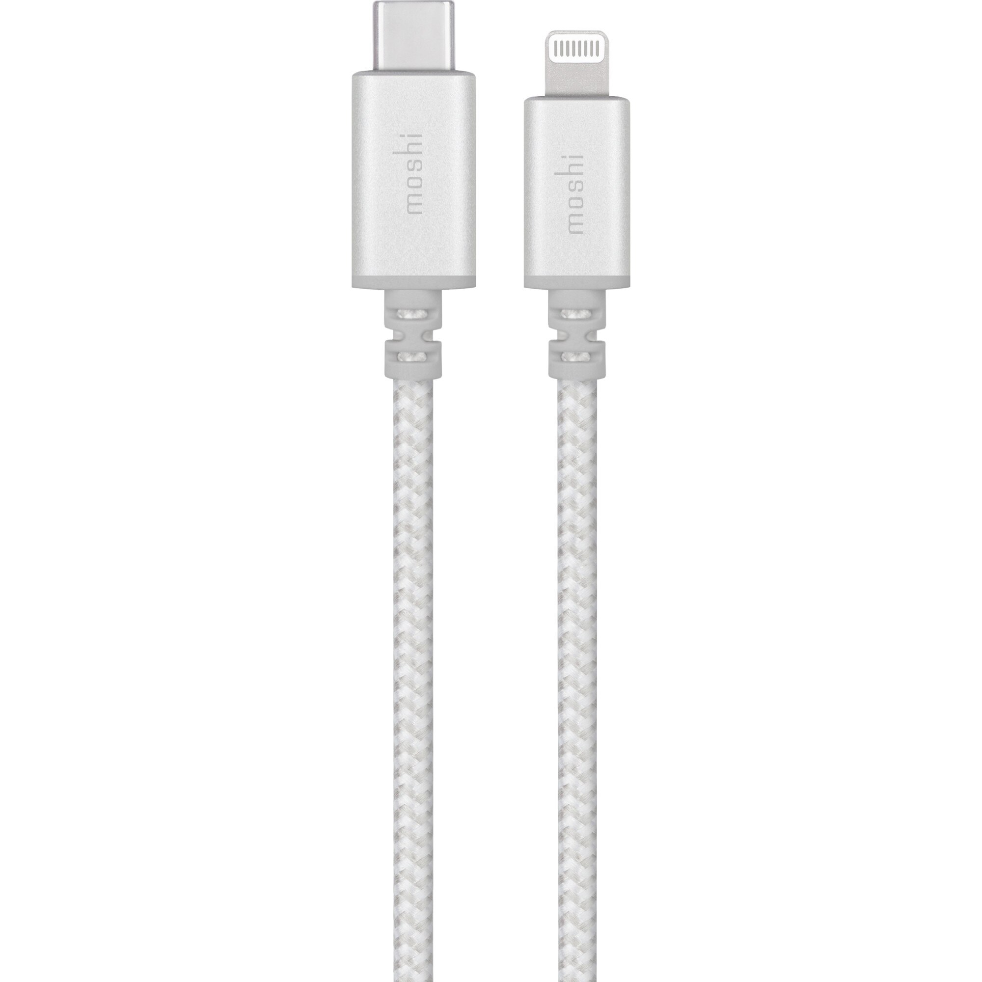 Cablu de date Moshi, USB-C / Lightning, 1.2m, Silver