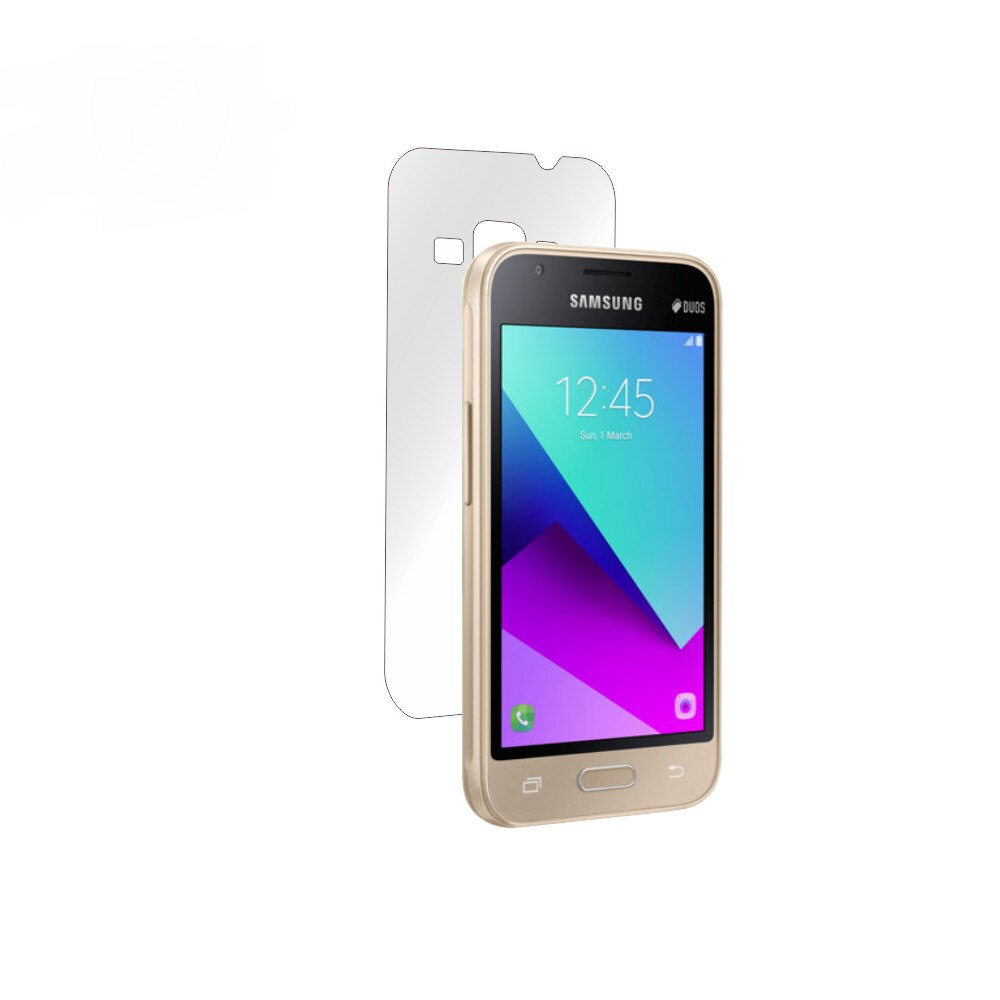 Folie de protectie Clasic Smart Protection Samsung Galaxy J1 Mini Prime 2018 spate, protectie completa spate+Smart Spray®,Smart Squeegee® si microfibra inclus