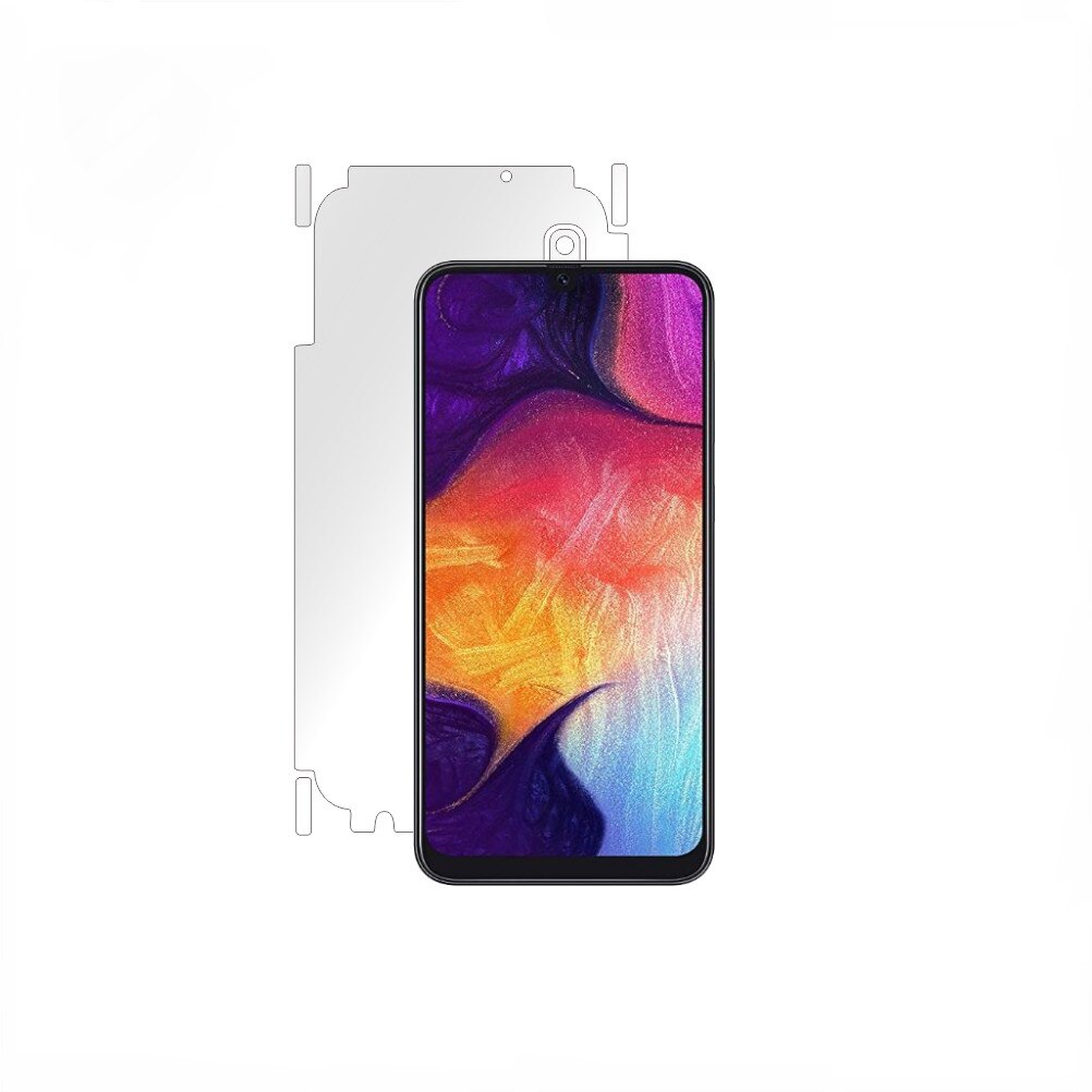 Folie Smart Protection Samsung Galaxy A10 2019 spate si laterale, protectie completa spate+Smart Spray®,Smart Squeegee® si microfibra inclus