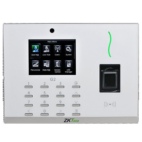 Terminal de pontaj si control acces ZKTeco G2
