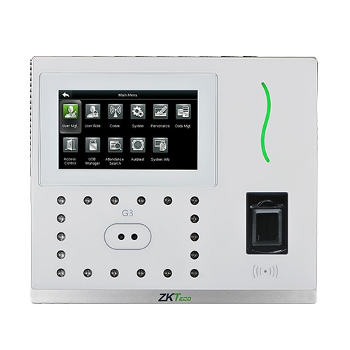 Terminal de pontaj si control acces ZKTeco G3