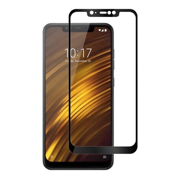 Folie protectie de sticla 9H, sticla securizata Bibilel high quality pentru Xiaomi Pocophone F1, Negru, BBL894 Folie protectie de sticla 9H, sticla securizata Bibilel high quality pentru Xiaomi Pocophone F1, Negru, BBL894
