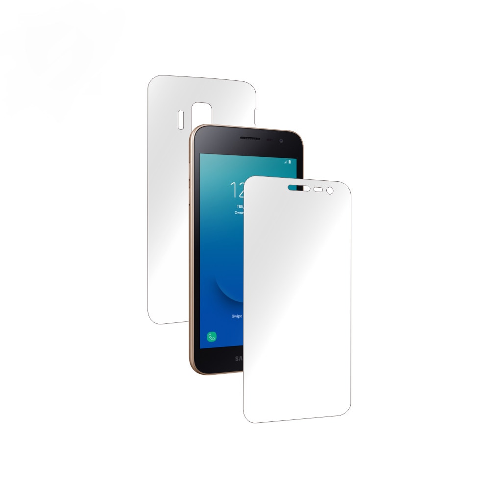Folie Smart Protection Samsung Galaxy J2 Core 2018 fullbody,protectie completa ecran si spate+Smart Spray®,Smart Squeegee® si microfibra incluse