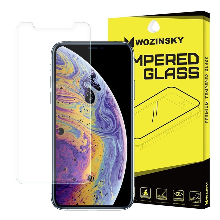 Стъклен протектор Wozinsky Tempered Glass 9H за Apple iPhone 11 Pro Max, iPhone Xs Max