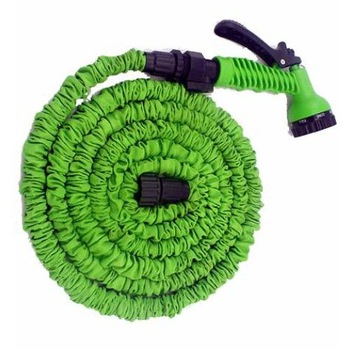 Furtun extensibil XHose 45m, pentru gradina, presiune reglabila, verde Furtun extensibil XHose 45m, pentru gradina, presiune reglabila, verde