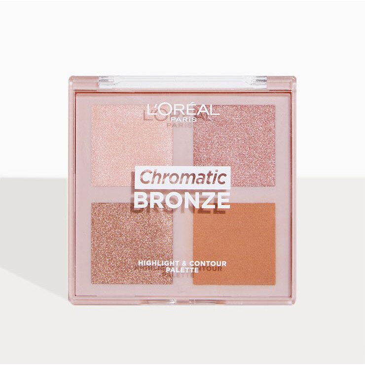 L’Oréal Paris Chromatic Bronze Highlight & Contour Palette 01 – 10 G, Limitierte Edition