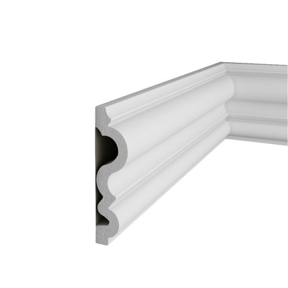 Brau decorativ din polimer rigid B12 - 8x2.1x200 cm