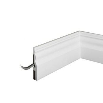 Plinta decorativa din polimer rigid S19 - 11x1.9x200 cm Plinta decorativa din polimer rigid S19 - 11x1.9x200 cm