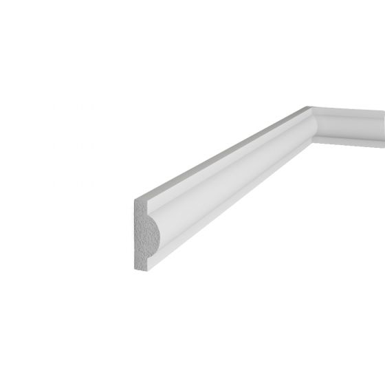 Brau decorativ din polimer rigid B8 - 2.1x1x200 cm