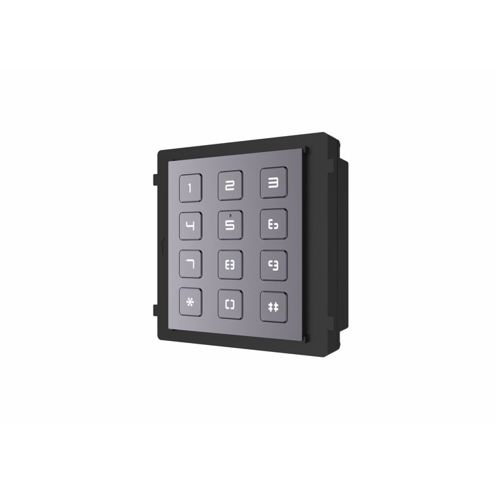 Клавиатурен разширителен модул за модулен домофон - HIKVISION, DS-KD-KP