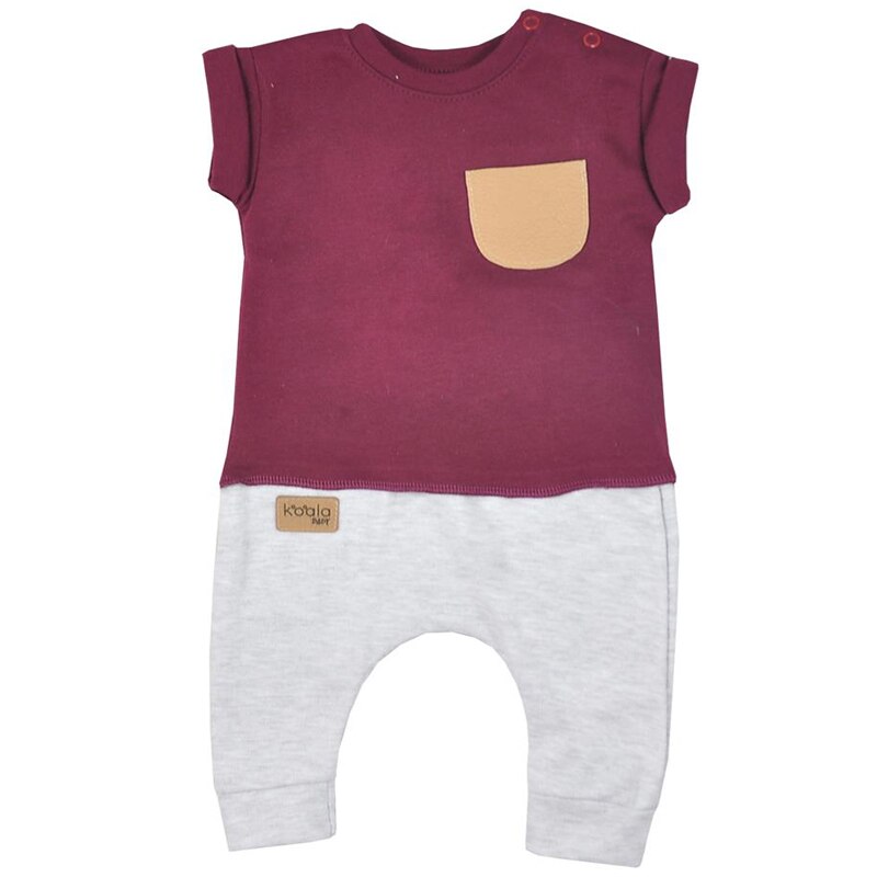 Compleu 2 piese pentru bebelusi Koala Summer Boy 07-727, Multicolor