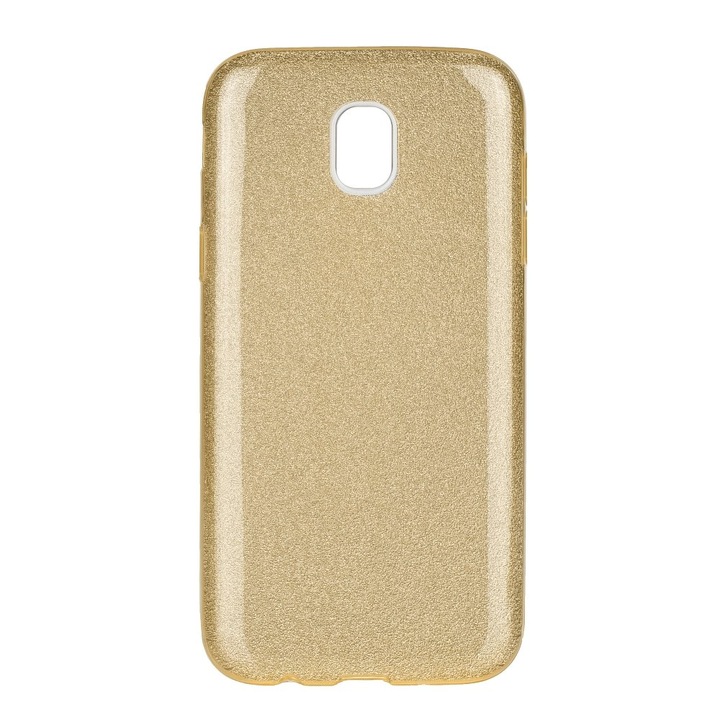 Samsung Galaxy J5 (2017) Forcell Shining szilikon telefontok, Arany