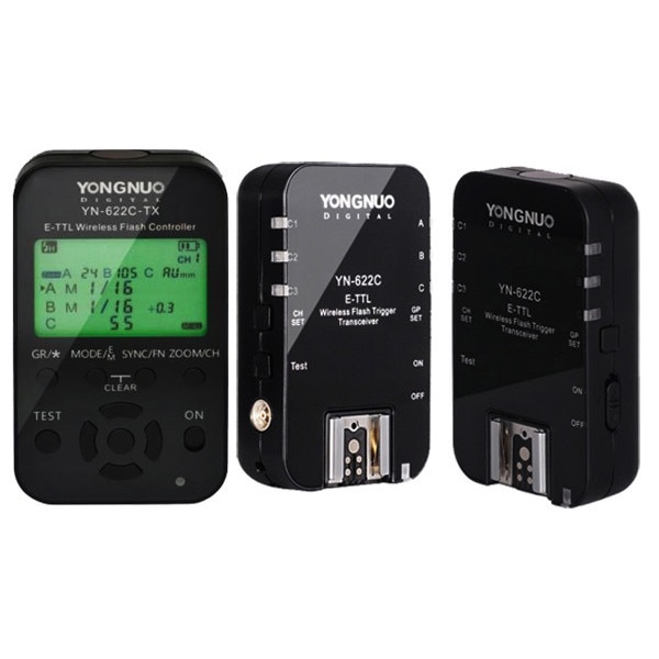 Kit declansare wireless Yongnuo YN622C-TX + 2xYN622C II