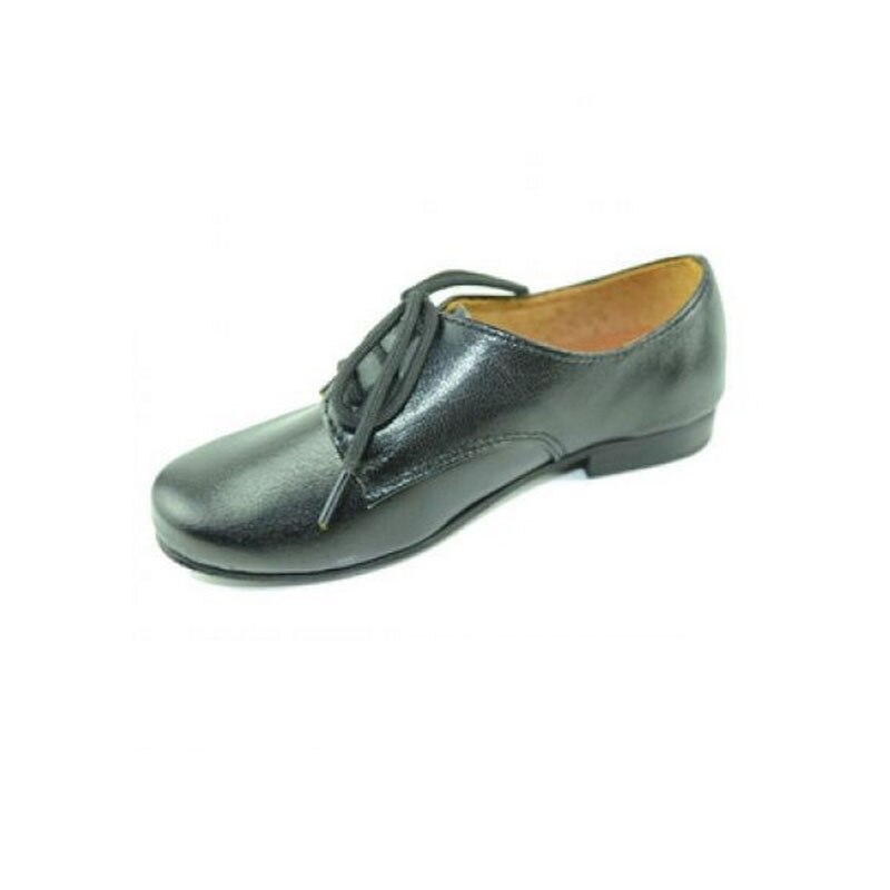 Pantofi pentru baieti KMK, Piele ecologica, Negru, Negru