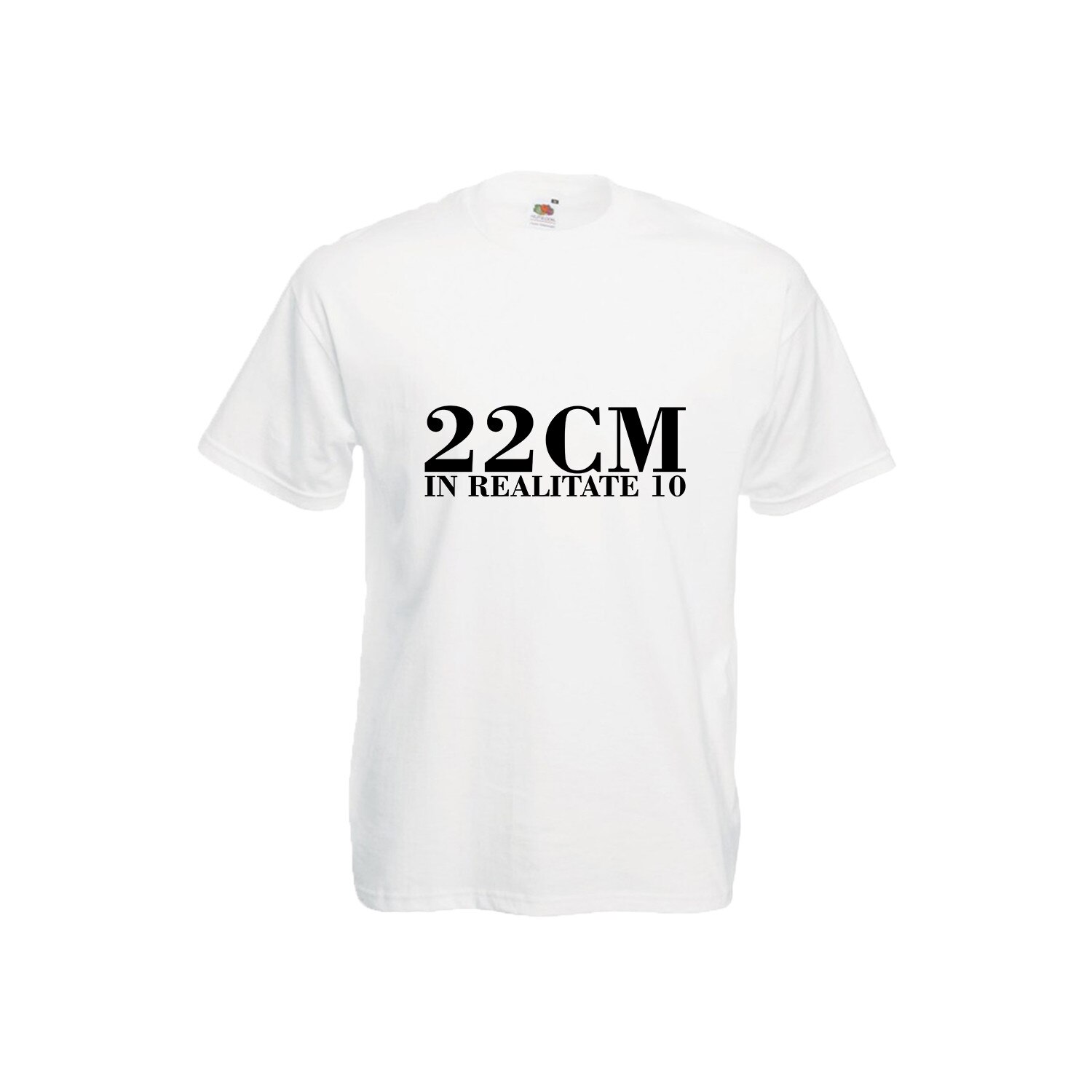 Tricou barbatesc personalizat 22 CM alb L