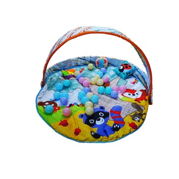 Spatiu de joaca pentru bebelusi si copii, Salteluta 3 in 1 , cu mai multe optiuni de folosire Spatiu de joaca pentru bebelusi si copii, Salteluta 3 in 1 , cu mai multe optiuni de folosire