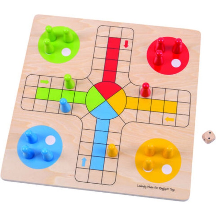 Joc Bigjigs Clasic din Lemn - Nu te Supara Frate