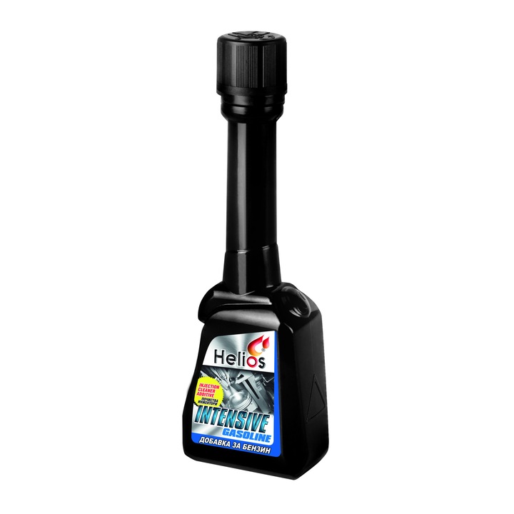 Aditiv Helios Intensive pentru curatarea injectoarelor, pentru benzina, 250 ml pentru 50 l
