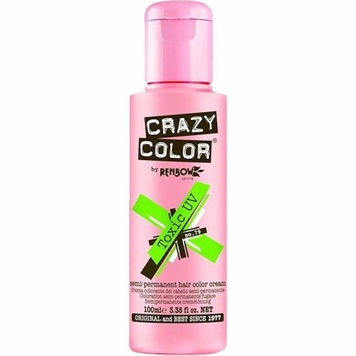 Crazy Color Toxic uv 79 боя за коса