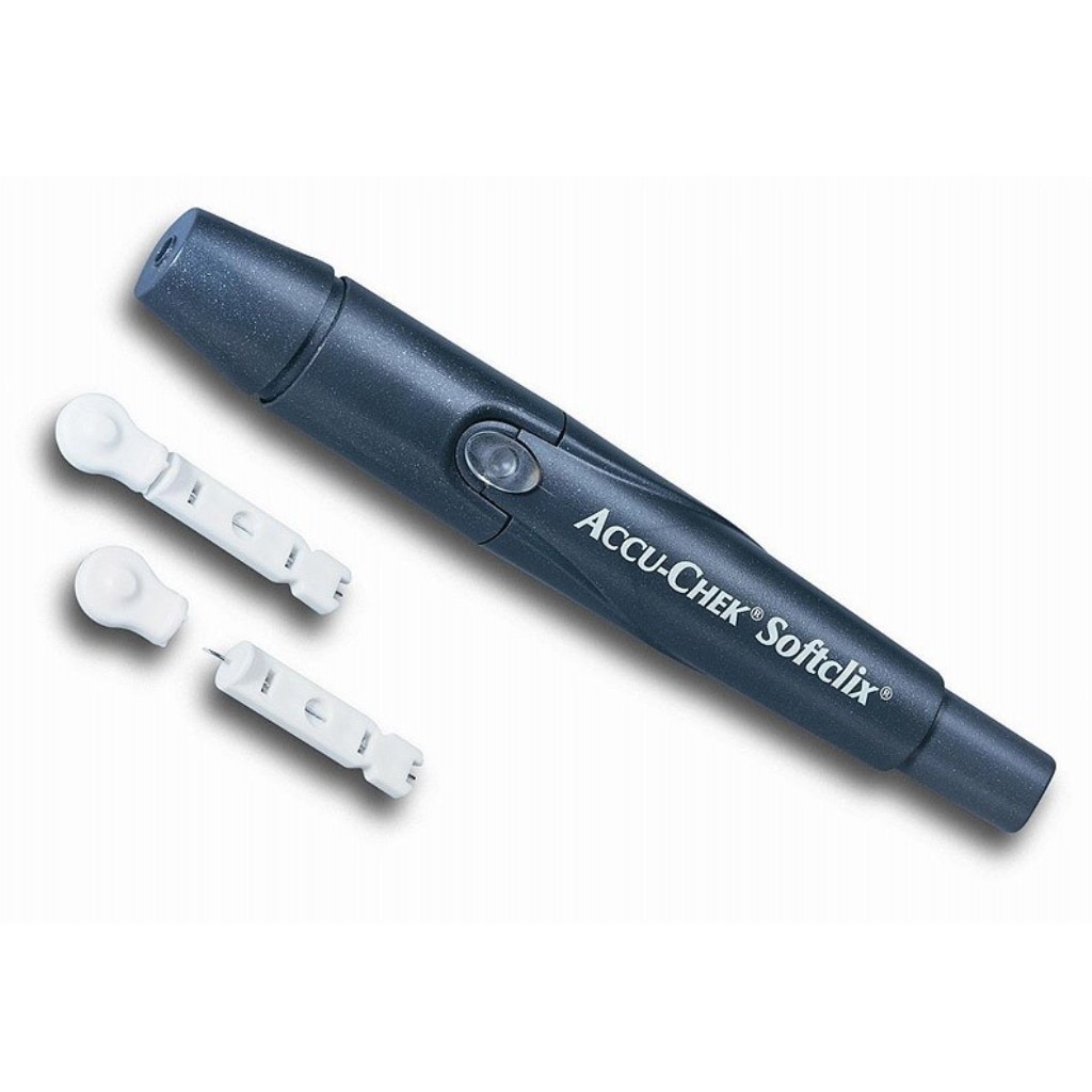 Комплект убождащо устройство Accu-Chek Softclix + 10 бр. ланцети - eMAG.bg