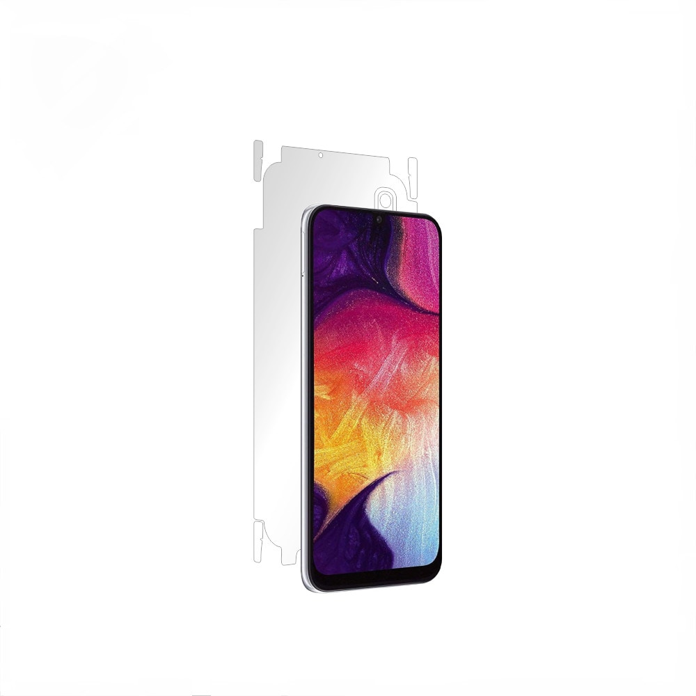 Folie Smart Protection Samsung Galaxy A50 2019 spate si laterale,protectie completa spate si laterale+Smart Spray®,Smart Squeegee® si microfibra incluse