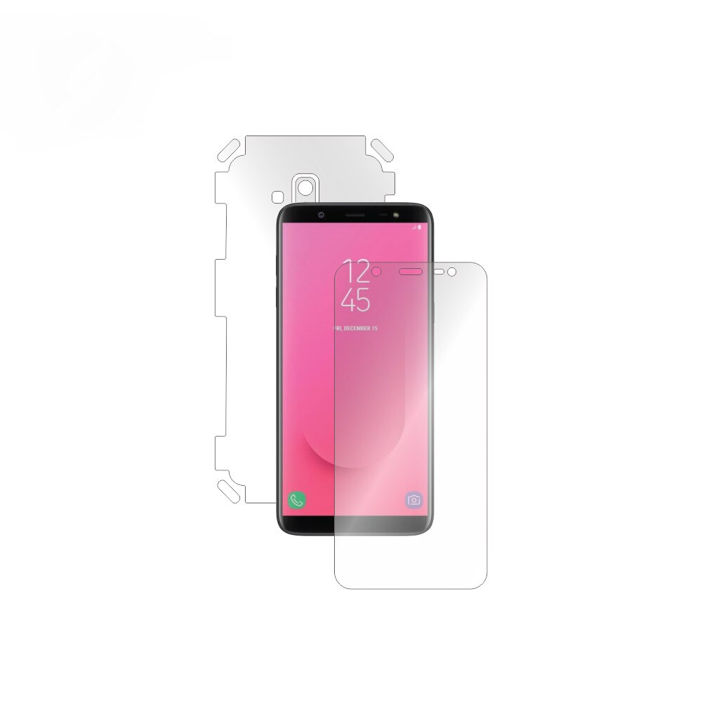 Folie Smart Protection Samsung Galaxy J8 2018 fullbody,protectie completa ecran si spate+Smart Spray®,Smart Squeegee® si microfibra incluse