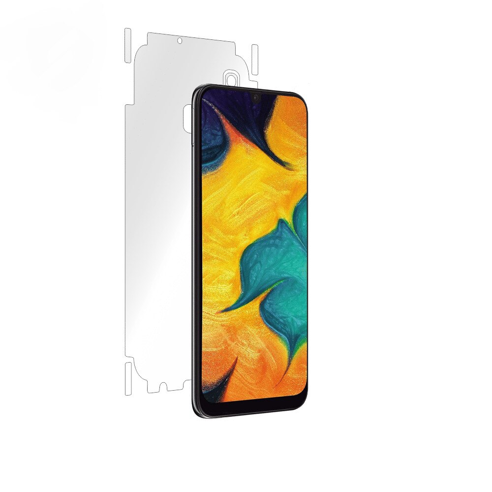 Folie Smart Protection Samsung Galaxy A30 2019 spate si laterale, protectie completa spate+Smart Spray®,Smart Squeegee® si microfibra inclus