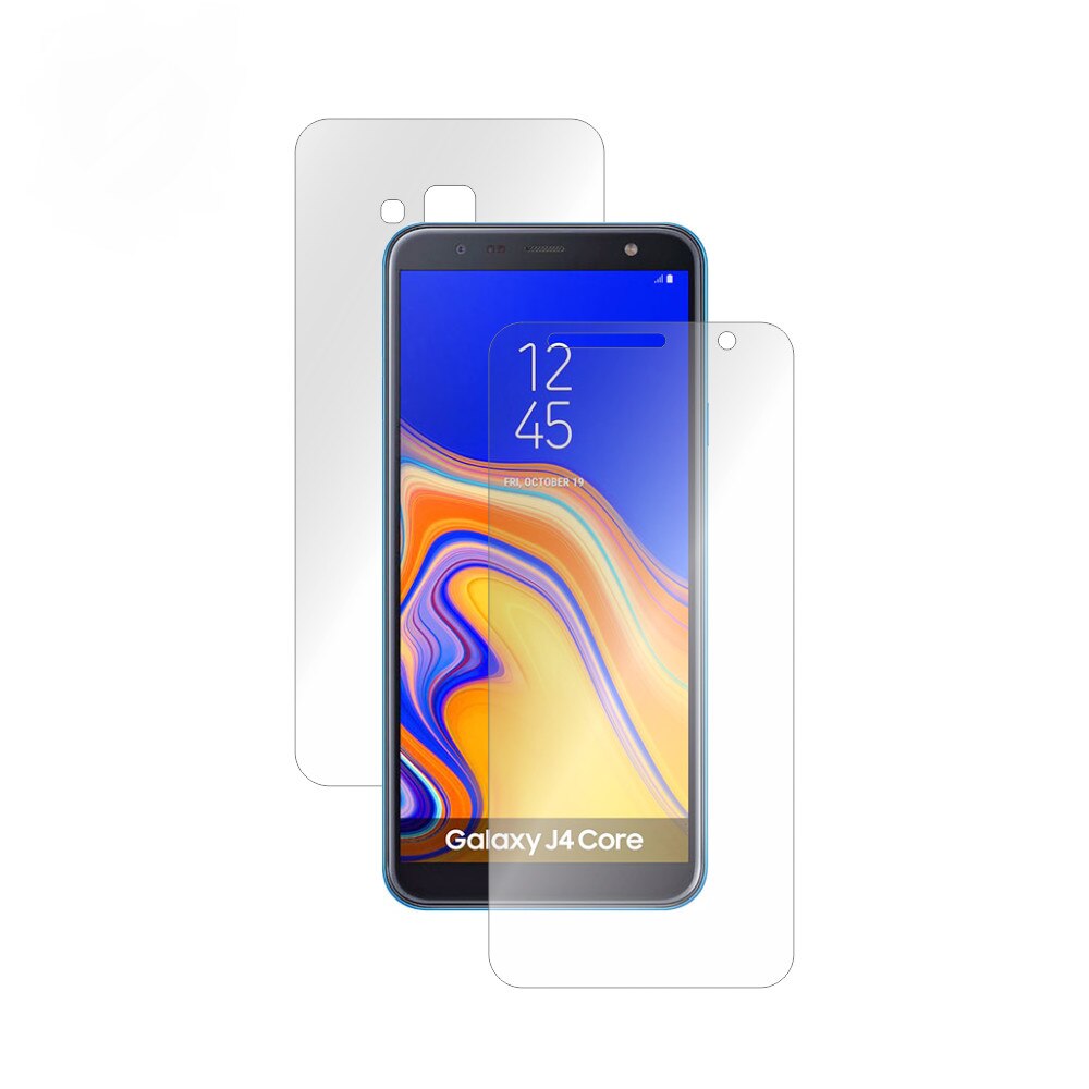 Folie Smart Protection Samsung Galaxy J4 Core 2018 fullbody,protectie completa ecran si spate+Smart Spray®,Smart Squeegee® si microfibra incluse