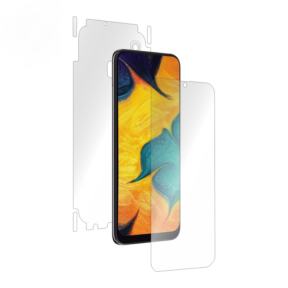 Folie Smart Protection Samsung Galaxy A30 2019 fullbody,protectie completa ecran si spate+Smart Spray®,Smart Squeegee® si microfibra incluse