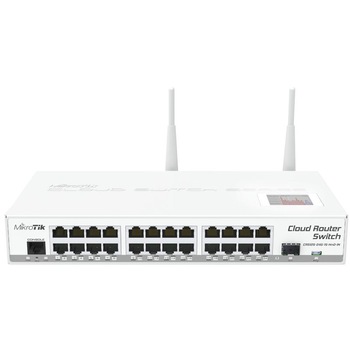Router Switch Mikrotik CRS125-24G-1S-2HND-IN, 24xRJ45, Wireless, 2.4Ghz, 300Mbps Router Switch Mikrotik CRS125-24G-1S-2HND-IN, 24xRJ45, Wireless, 2.4Ghz, 300Mbps
