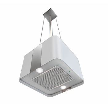 Hota insula Airforce F181 White 45 cm, putere de absorbtie 650 mc/h, 1 motor, 4 trepte de viteza, telecomanda, alb Hota insula Airforce F181 White 45 cm, putere de absorbtie 650 mc/h, 1 motor, 4 trepte de viteza, telecomanda, alb