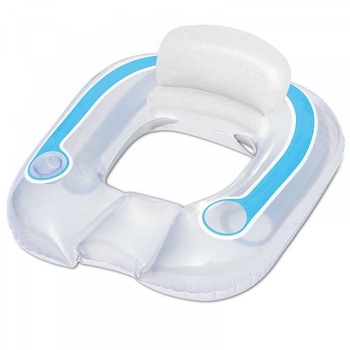 Saltea tip fotoliu pentru piscina sau mare cu suport de pahar , ATS , gri , 102x94 cm , + 14 ani sau adulti Saltea tip fotoliu pentru piscina sau mare cu suport de pahar , ATS , gri , 102x94 cm , + 14 ani sau adulti