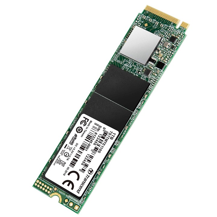 Solid State Drive, Transcend, 1 TB, PCIe Gen3