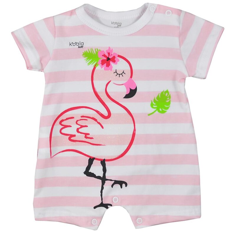 Salopeta de vara pentru fete Koala Havana 07-882R1, Multicolor, 80