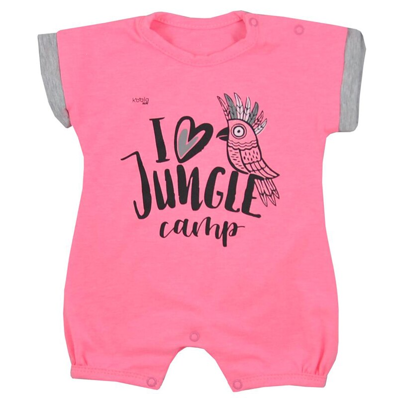 Salopeta de vara pentru fete Koala ARA 07-804R1, Roz, 80