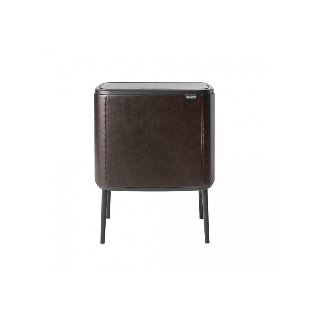 Cos Gunoi Bo Touch 11+23L Expresso Vegan Leather, Brabantia
