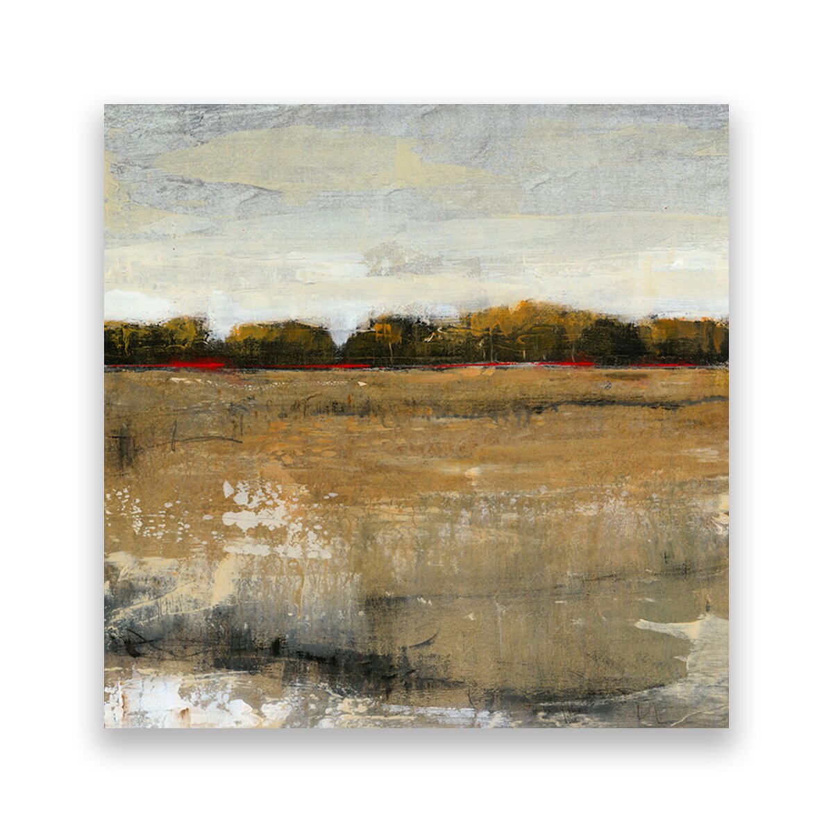 Tablou Canvas - Peisaj, Copaci, Padure, 100 x 100 cm